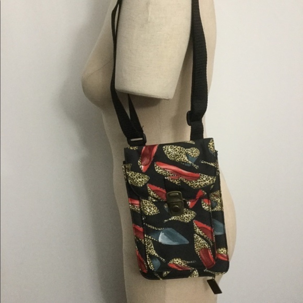 Vintage 90’s Nicole Miller Unused Mini Bag Leopard